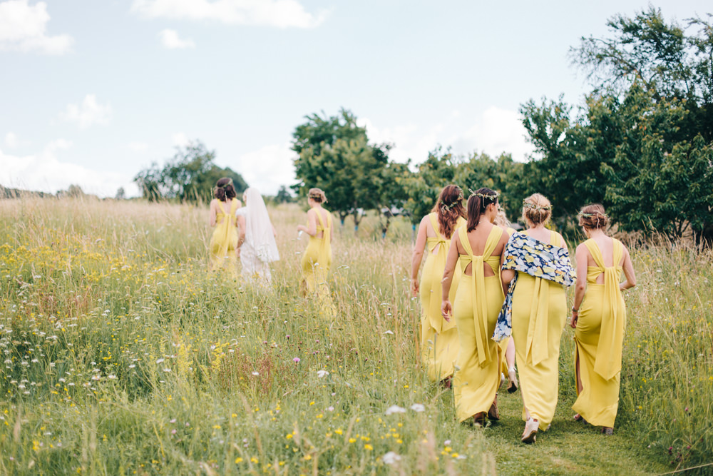 mustard bridesmaid dresses uk