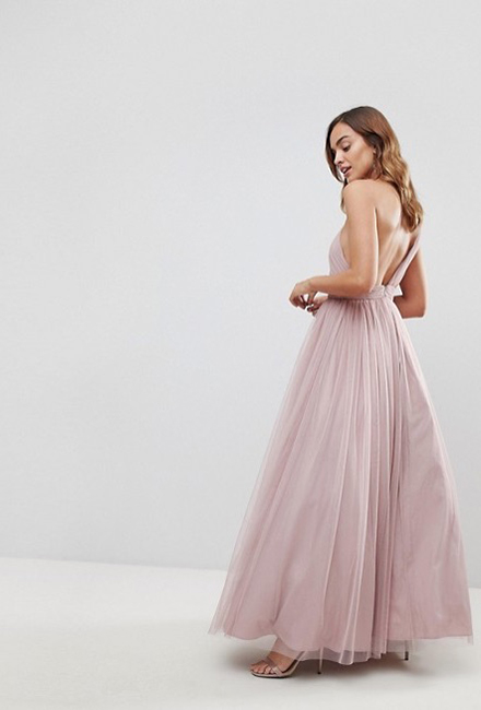 blush coloured bridesmaid dresses uk