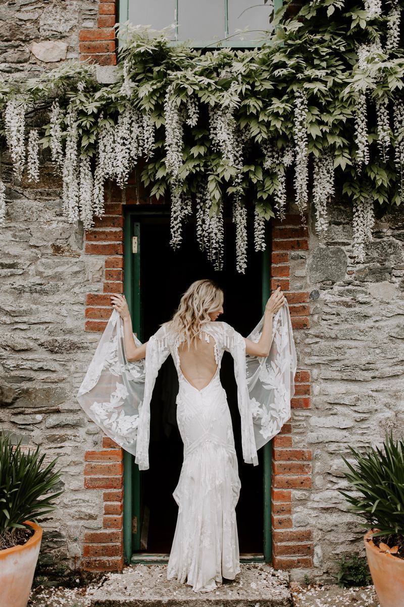 hippie wedding veils