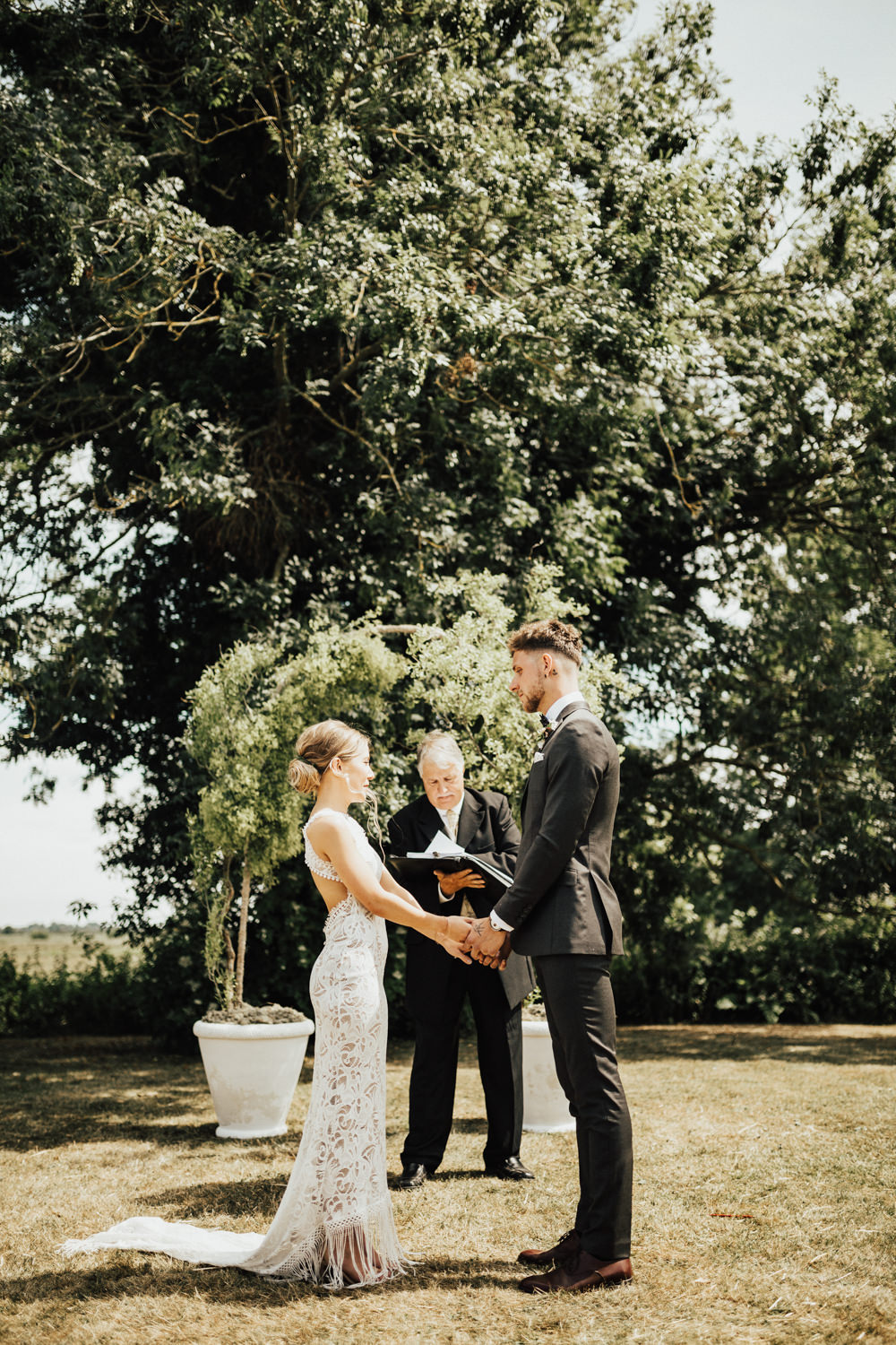 black shoes with wedding dress