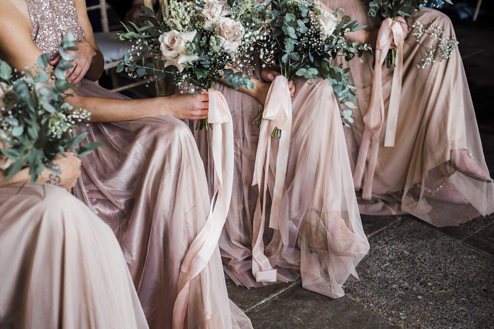 maya tulle bridesmaid dress