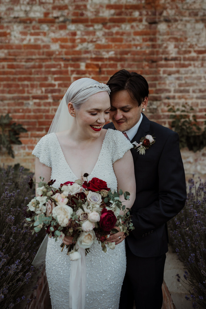 Bride With Short Hair In 1920s Wedding Dress By Eliza Jane Howell