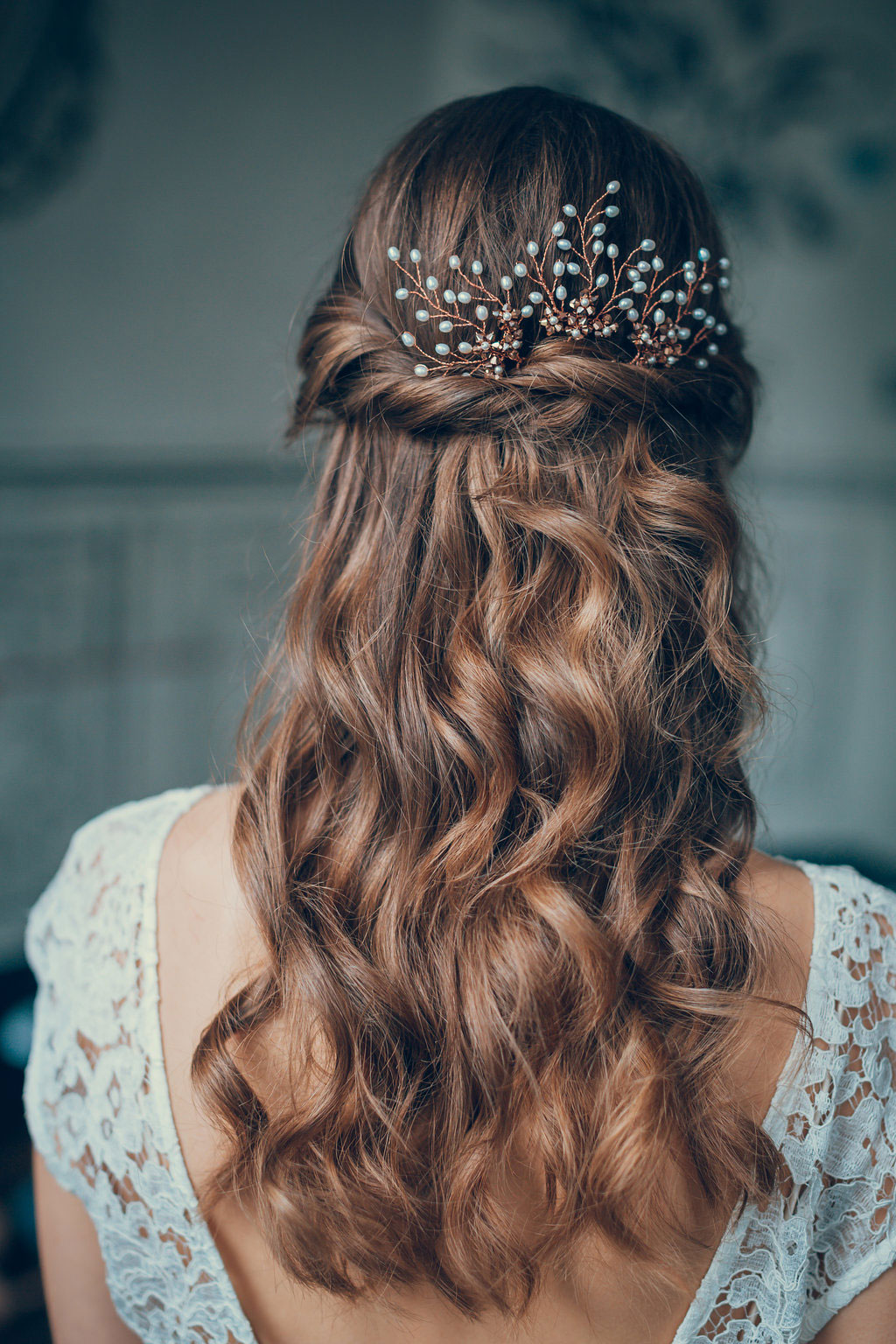 Beautiful Bridal Half Up Half Down Wedding Hair Inspiration