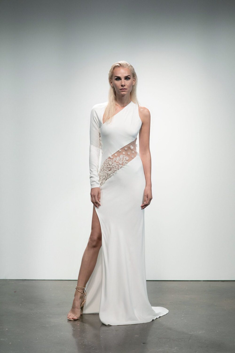 sleek elegant wedding dresses