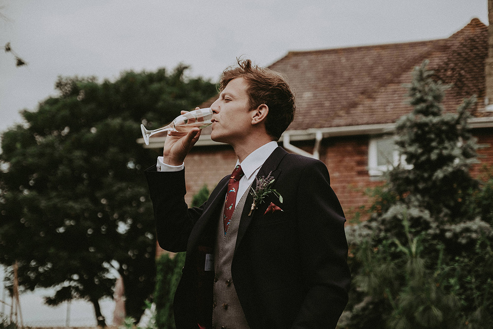 English Country Garden Marquee Wedding  at the Family Home 