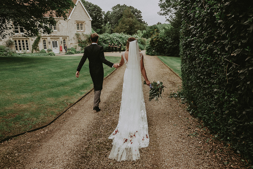 English Country Garden Marquee Wedding  at the Family Home 