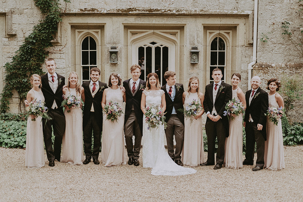 English Country Garden Marquee Wedding  at the Family Home 