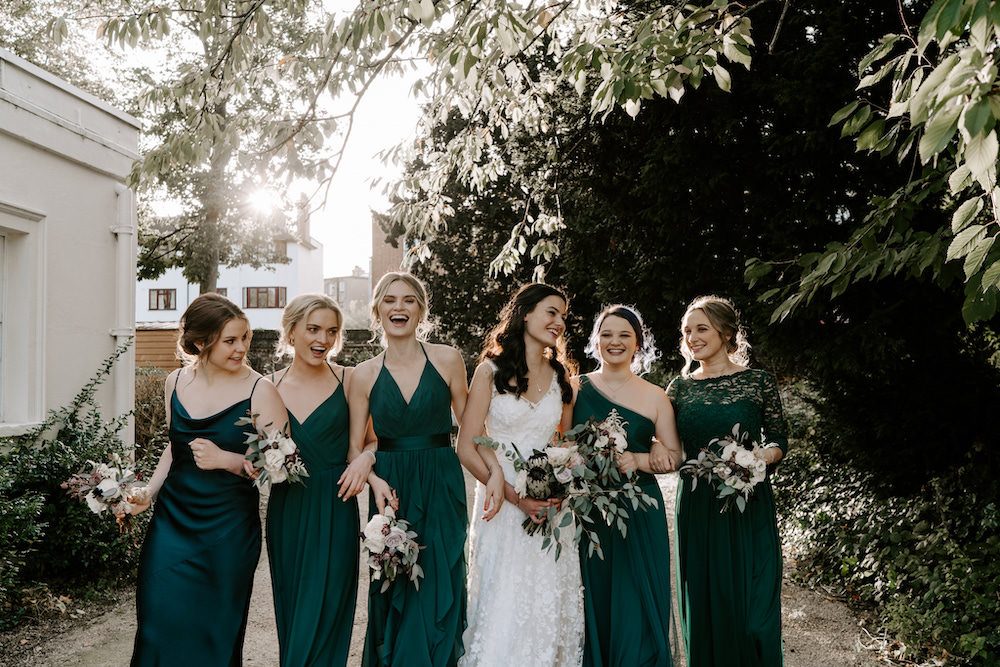 eucalyptus green bridesmaid dresses